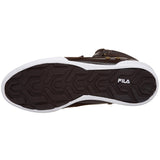 Fila Men's Hi Class Mid Triple Strap Sneaker,Black-White-Gold,10 M US