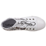 Ed Hardy Men's Lima Highrise Sneaker,White-10SHR501M,12 M US
