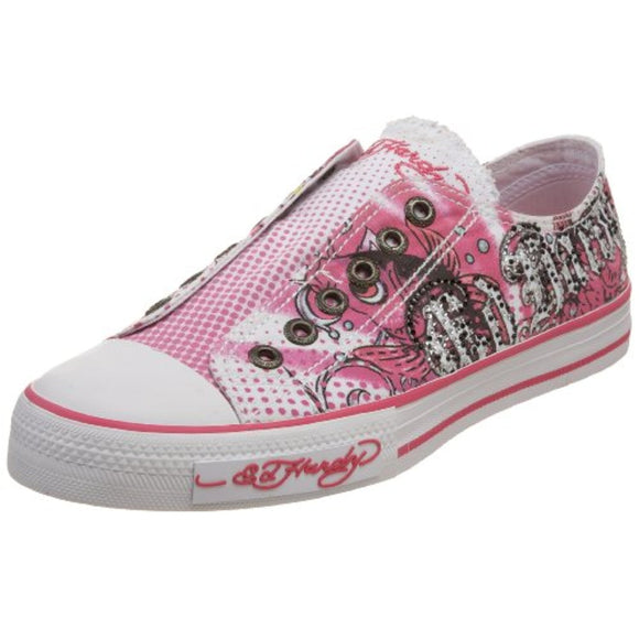Ed Hardy Women's Rhinestone Lowrise Sneaker