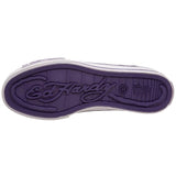 Ed Hardy Women's Rhinestone Lowrise Sneaker,Purple-10SLR905W,7 M US