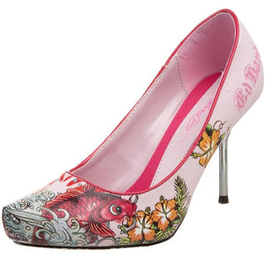 Ed Hardy Women's Madrid Pump,Pink-10SMD204W,9 M US