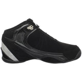 Fila Men's DLS Slam Sneaker,Black-White-Metallic Silver,14 M US