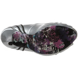 Ed Hardy Women's Singapore Platform Pump,Silver-10FSG104W,5 M US