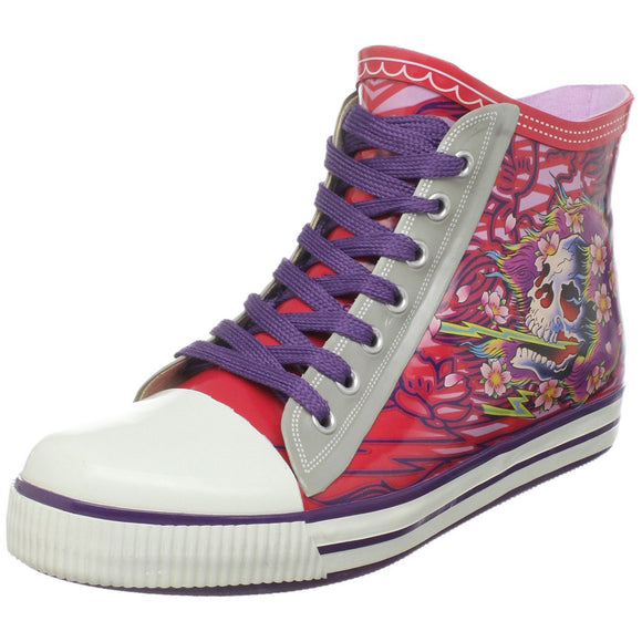 Ed Hardy Women's Hudson Slip-On Fashion Sneaker,Fushsia-10FHS101W,9 M US