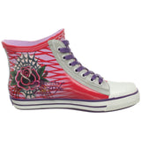 Ed Hardy Women's Hudson Slip-On Fashion Sneaker,Fushsia-10FHS101W,9 M US