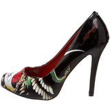 Ed Hardy Women's Sunset Pump,Black-10FSS101W,5 M US