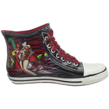 Ed Hardy Women's Hudson Slip-On Fashion Sneaker,Black-10FHS102W,8 M US