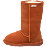 Bearpaw Womens Emma 10-Inch Suede Sheepskin Boot, Spice, US 10