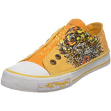 Ed Hardy Women's Lr Shimmer Slip-On Fashion Sneaker,Yellow-11slr406w,6 M US