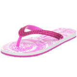 Ed Hardy Women's Bc Stone Flip Flop,Fuschia-11sbc401w,9 M US