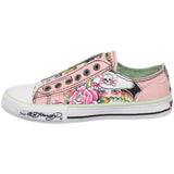 Ed Hardy Women's Lr Monoco Slingback Fashion Sneaker,Pink-11SMO104W,7 M US