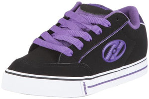 Heelys Wave Roller Skate Shoe (Toddler-Youth-Adult), Black-Purple, 8 Women's M US