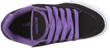 Heelys Wave Roller Skate Shoe (Toddler-Youth-Adult), Black-Purple, 9 Women's M US