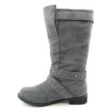 Ed Hardy Quebec Christain Audigier Grey Boots US 6