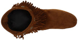 Minnetonka Women's Double-Fringe Side-Zip Boot