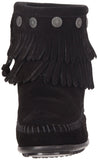 Minnetonka Women's Double-Fringe Side-Zip Boot