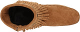 Minnetonka Women's Double-Fringe Side-Zip Boot