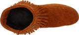 Minnetonka Women's Double-Fringe Side-Zip Boot