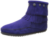 Minnetonka Women's Double-Fringe Side-Zip Boot
