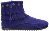 Minnetonka Women's Double-Fringe Side-Zip Boot
