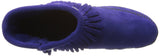 Minnetonka Women's Double-Fringe Side-Zip Boot