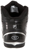 Fila Men's DLS Game 1SB106FX Basketball Shoe,Black-Black-Metallic Silver,9 M US