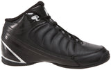 Fila Men's DLS Game 1SB106FX Basketball Shoe,Black-Black-Metallic Silver,9 M US