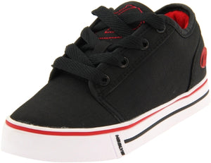 Heelys Edge Roller Skate Shoe (Little Kid-Big Kid), Black-Red, 13 M US Little Kid