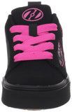 Heelys Helix Skate Shoe (Little Kid-Big Kid),Black-Pink-Script,1 M US Little Kid