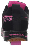Heelys Helix Skate Shoe (Little Kid-Big Kid),Black-Pink-Script,1 M US Little Kid