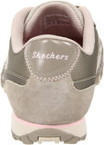 Skechers Sport Women's Biker-Vexed Fashion Sneaker,Taupe,9.5 M US