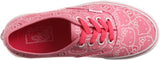 Vans Authentic Hello Kitty VN-0QERL8T Pink- White Shoes Size Men's 6- Women's 7.5