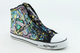 Ed Hardy Hightrise Shoes Black Womens