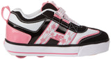 Heelys Blossom Skate Shoe (Little Kid),Black-White-Pink,13 M US Little Kid