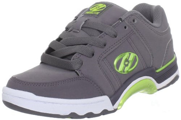 Heelys Chrome Skate Shoe (Little Kid-Big Kid),Gray-Lime-White,1 M US Little Kid