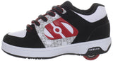 Heelys Element Skate Shoe (Little Kid-Big Kid),Black-White-Red-Gray,12 M US Little Kid