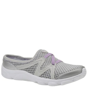 Women's Easy Spirit, Riptide 2 sporty mesh lightweight clog sneaker GREY LAVENDER 7.5 W