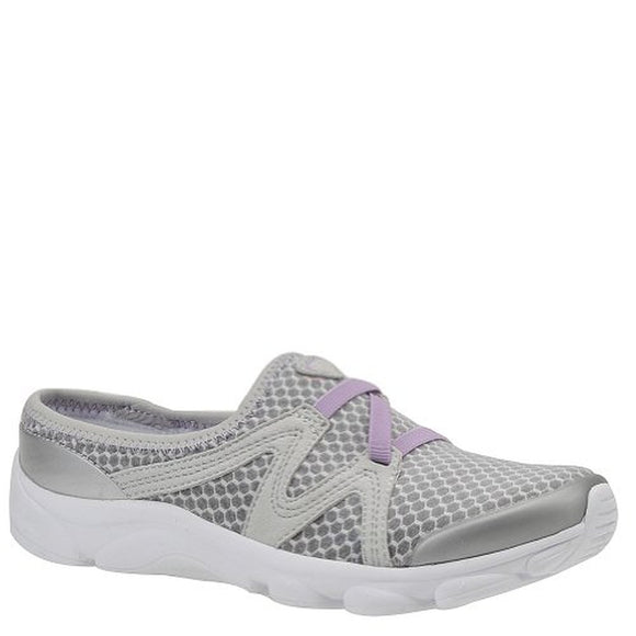 Women's Easy Spirit, Riptide 2 sporty mesh lightweight clog sneaker GREY LAVENDER 7.5 W