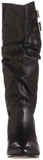 Steve Madden Branddy Womens Size 6.5 Black Fashion Knee-High Boots