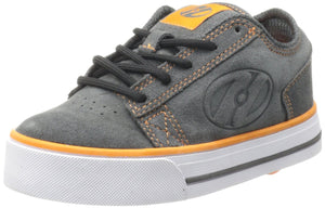 Heelys Plush Skate Shoe (Little Kid-Big Kid),Black-Red,1 M US Little Kid