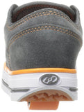 Heelys Plush Skate Shoe (Little Kid-Big Kid),Gray-Orange-White,2 M US Little Kid