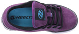 Heelys Plush Skate Shoe (Little Kid-Big Kid),Purple-Turquoise-Black-White,12 M US Little Kid