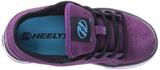 Heelys Plush Skate Shoe (Little Kid-Big Kid),Purple-Turquoise-Black-White,5 M US Big Kid