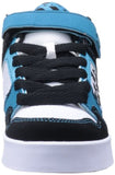 Heelys Stripes Skate Shoe (Little Kid-Big Kid),Black-Cyan-Blue-White,3 M US Little Kid