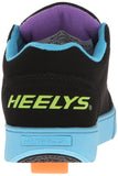 Heelys Straight Up Skate shoe (Little Kid-Big Kid),Black-Magenta,5 M US Big Kid