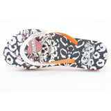 Ed Hardy Jungle Flip Flop for Women -White