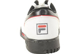 Fila Men's Original Fitness Lea Classic Sneaker, White-Black-Poppy Red, 11 M US