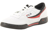 Fila Men's Original Fitness Lea Classic Sneaker, White-Black-Poppy Red, 11 M US
