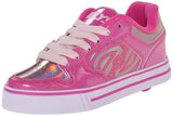 Heelys Motion Skate Shoe (Toddler-Little Kid-Big Kid), Black-Pink, 8 M US Big Kid