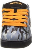 Heelys Straight Up Skate Shoe (Toddler-Little Kid-Big Kid),Grey-Camouflage-Orange-Black,7 M US Big Kid